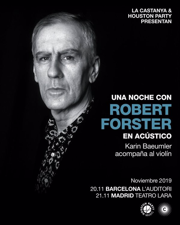 Robert Forster actuará en Barcelona y Madrid con su nuevo disco 'Inferno'