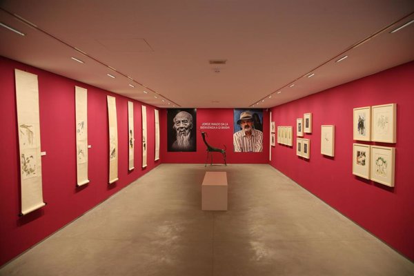 El pintor español Jorge Rando, primer occidental en exponer en el Museo Memorial de Qi Baishi de China