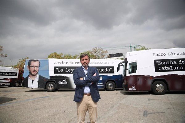 Hazte Oír pone a circular tres autobuses contra PP, PSOE y Ciudadanos