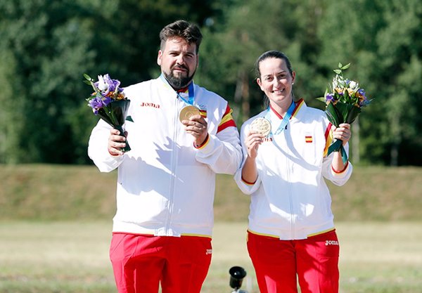Fátima Gálvez y Antonio Bailón dan el primer oro a España en Minsk 2019