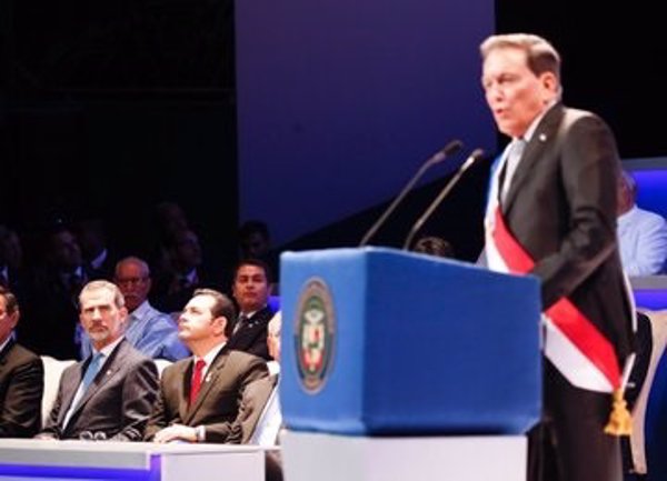 El Rey asiste a la toma de posesión de Laurentino Cortizo como presidente de Panamá