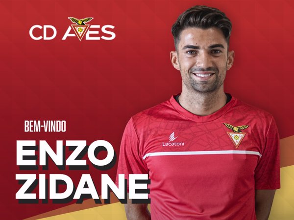 Enzo Zidane, nuevo jugador del CD Aves portugués