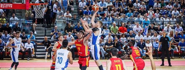 España cae contra Israel y se queda la plata del Eurobasket Sub-20 masculino