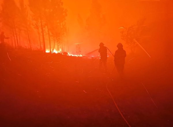 Al menos 39 heridos a causa de varios incendios forestales en Portugal