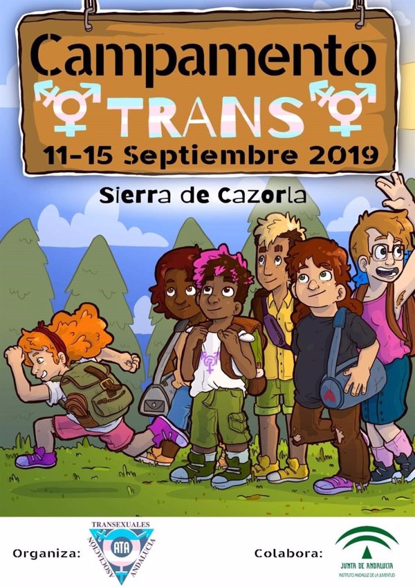 La Asociación de Transexuales de Andalucía organiza el primer campamento para jóvenes trans con la colaboración del IAJ