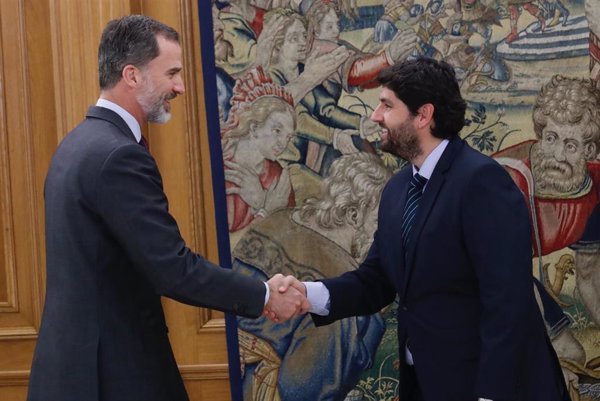 El Rey recibirá la próxima semana a los presidentes de Murcia, Aragón, Navarra y Madrid