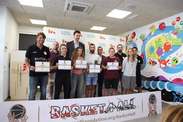 Más de 2.000 niños aceptan el reto saludable 'Basket4All' de la Gasol Foundation