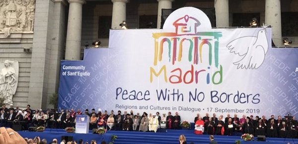 Líderes religiosos de todo el mundo reclaman desde Madrid 