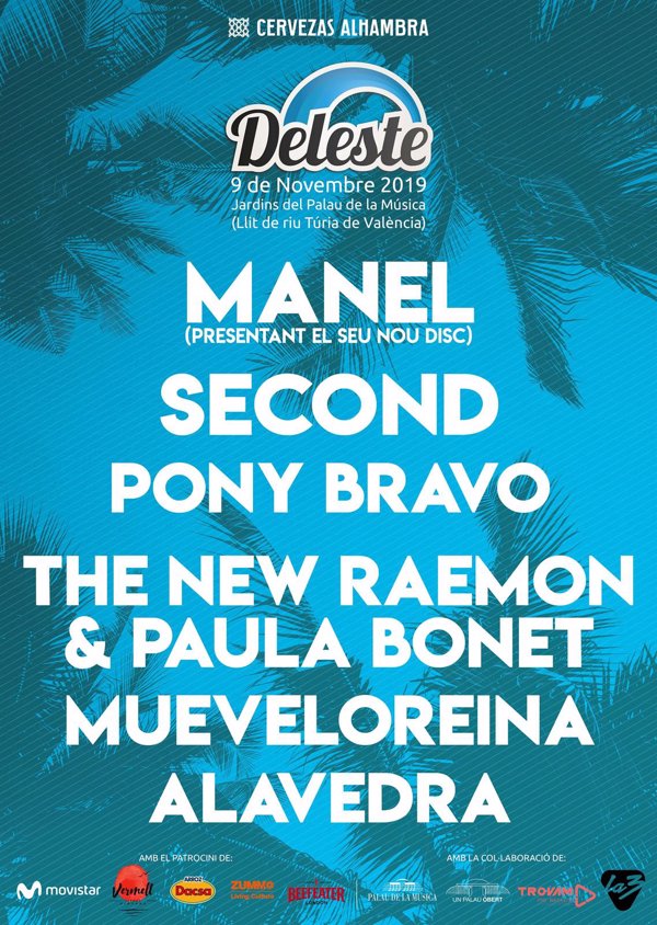 Paula Bonet y The New Raemon, Pony Bravo, Mueveloreina y Alavedra se suman al cartel del Deleste