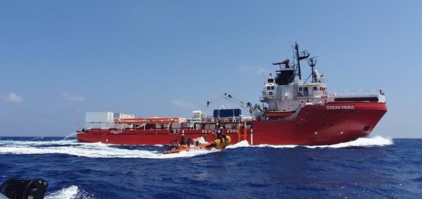 El 'Ocean Viking' rescata a otras 73 personas frente a las costas de Libia