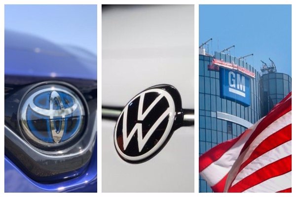 Toyota, Volkswagen y General Motors, las empresas del automóvil que más ganaron en el segundo trimestre