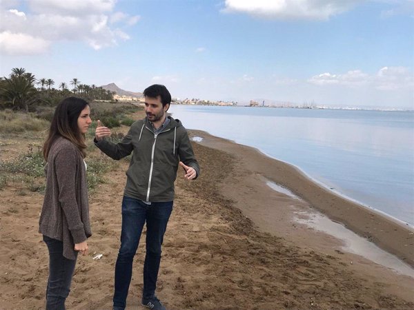 Ione Belarra (Unidas Podemos) visitará el Mar Menor este viernes junto a colectivos ecologistas