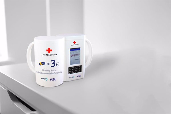 Visa y UniversalPay desarrollan un sistema que permite hacer donaciones a Cruz Roja con tarjeta y móviles