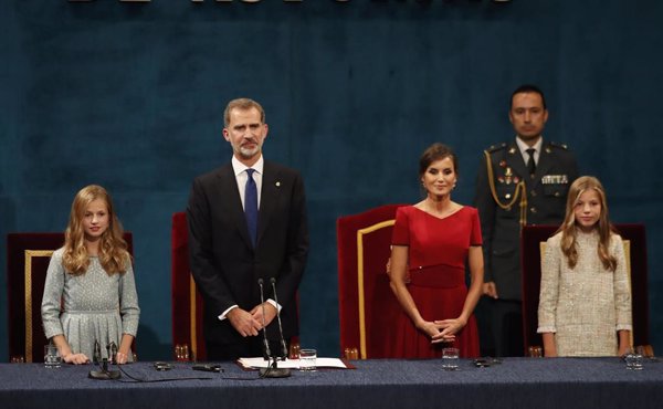 Los Premios Princesa de Asturias logran su mejor audiencia en TVE desde 2010 con el debut de la Princesa Leonor