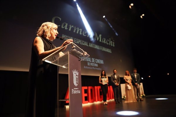 Carmen Machi recibe el Premio Honorífico del Festival de Cine de Paterna