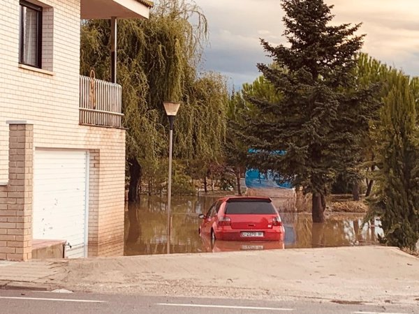 La DANA acumulada lluvias que superan los 105 l/m2 tras dejar ayer 135 l/m2 en Cataluña