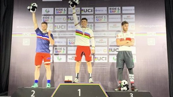Sergi Llongueras lidera la lluvia de medallas en la jornada de los Mundiales de Ciclismo Urbano