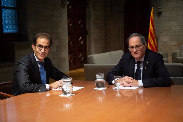 El presidente de la Fira de Barcelona emplaza a Torra y Sánchez a hablar tras las elecciones