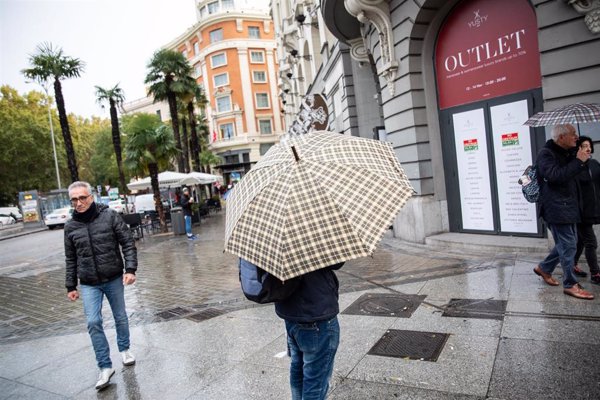 Las lluvias afectan mañana al norte y sur de España, y especialmente a Baleares