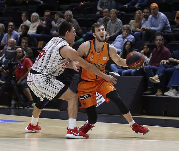 Sergi García rescinde su contrato con el Valencia Basket