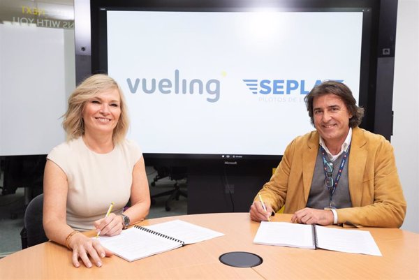 Vueling y Sepla firman el III Convenio Colectivo de Pilotos