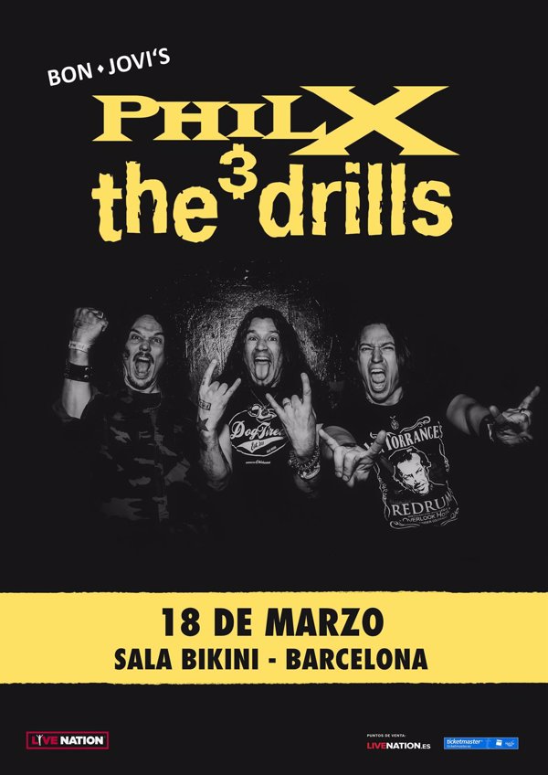 El guitarrista de Bon Jovi y su banda 'The Drills' actuarán en la Sala Bikini de Barcelona