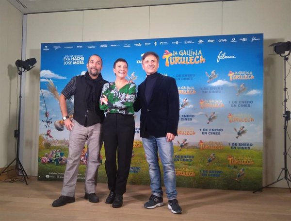 Eva Hache y José Mota protagonizan el filme infantil 'La gallina Turuleca', un 