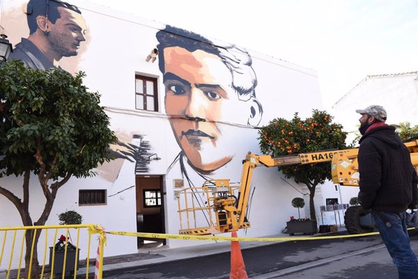 Un grafiti mural de El Niño de las pinturas ilustrará la fachada de la Casa Natal de Lorca en Fuente Vaqueros