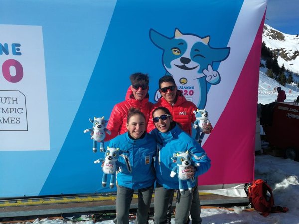 El equipo español logra el bronce en relevos mixtos de esquí de montaña en los Juegos Olímpicos de la Juventud