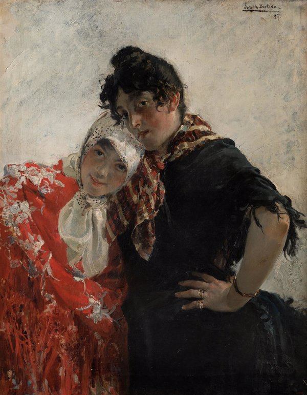'Las chulas', cuadro de Sorolla de 1887, sale mañana a subasta por 120.000 euros