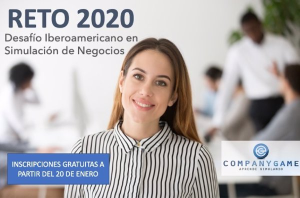 El Reto CompanyGame2020, el VIII Desafío Iberoamericano en Simulación de Negocios para Universitarios, abre incripciones