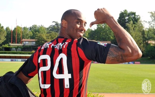 El AC Milan portará brazaletes negros y guardará un minuto de silencio ante el Torino por Kobe Bryant