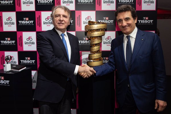 Tissot añade el Giro al Tour y Vuelta como cronometrador oficial