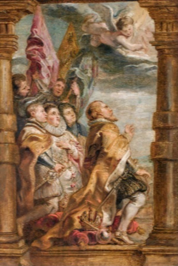 Recuperan un nuevo boceto al óleo de Rubens para los tapices del Monasterio de las Descalzas Reales