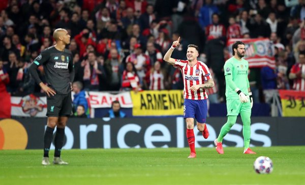 Crónica del Atlético de Madrid - Liverpool, 1-0