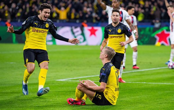 Crónica del Borussia Dortmund - PSG, 2-1