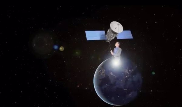 Duque explica en un video por qué no se puede mover un satélite con una cuerda: 