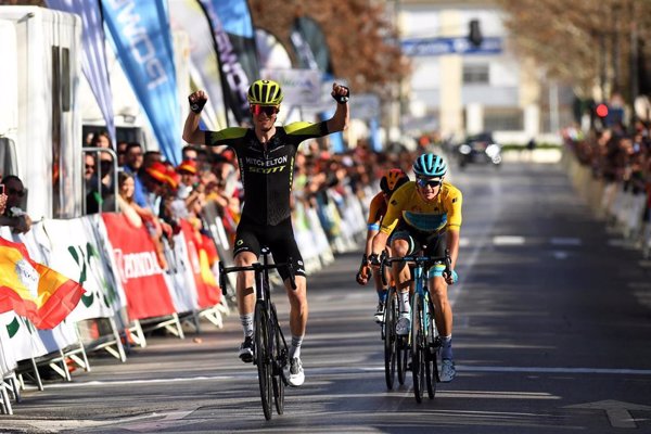 Jack Haig enmienda su error y gana la cuarta etapa de la Vuelta a Andalucía