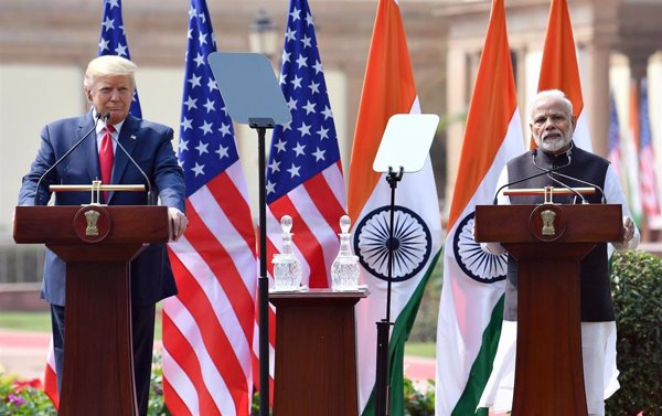 Trump anuncia que India comprará a EEUU material de defensa por valor de más de 3.000 millones de dólares