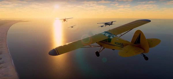 Flight Simulator tendrá tráfico aéreo en tiempo real con el modo multijugador