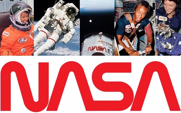 La NASA relanza su logotipo de gusano 28 años después