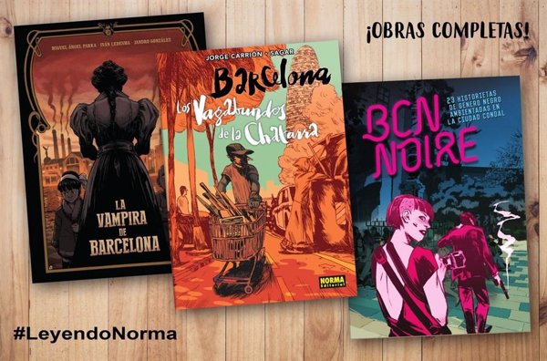 Norma Editorial ofrece gratis tres cómics completos ambientados en Barcelona