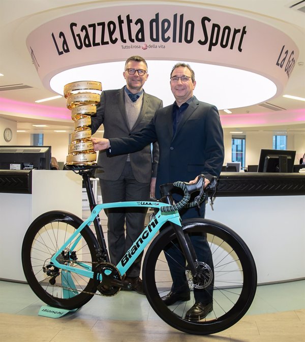 Bianchi, bicicleta oficial del Giro de Italia hasta 2022