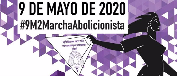 La II marcha por la abolición de la prostitución se celebra mañana de forma virtual en las redes