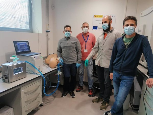 H. de Simulación Clínica de la UCV participa en las pruebas de un nuevo respirador de fabricación española