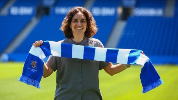Natalia Arroyo, nueva entrenadora de la Real Sociedad femenina