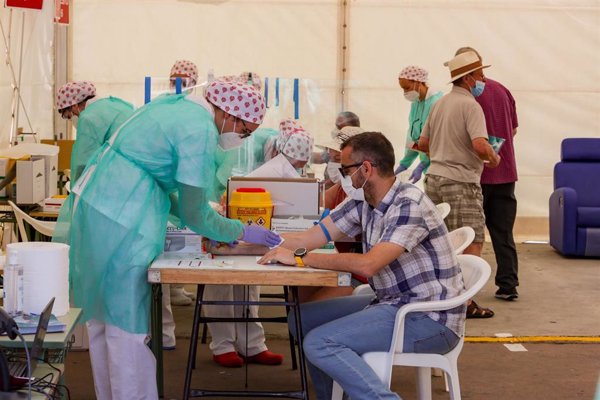 Más de 55.100 vecinos de Torrejón ya han participado en los test masivos a la población