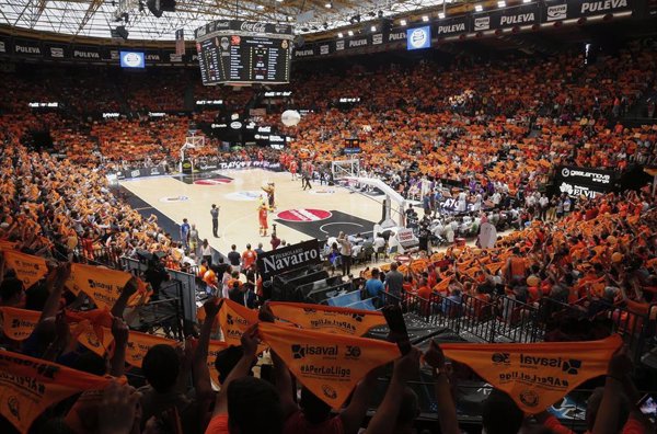 El Valencia Basket devolverá a sus socios el 33% del precio de los abonos