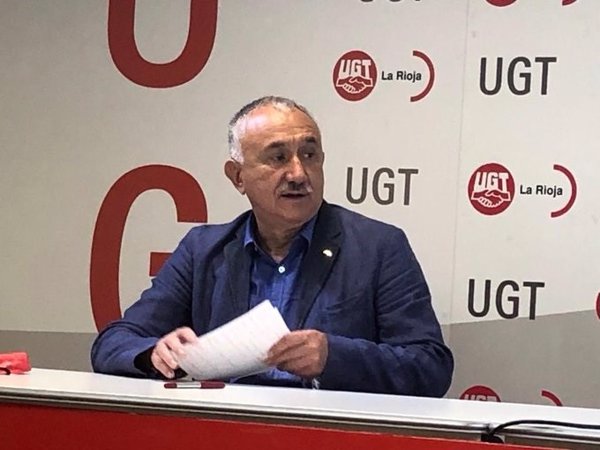 Álvarez (UGT) asegura que el pacto por el empleo con el Gobierno pretende generar confianza