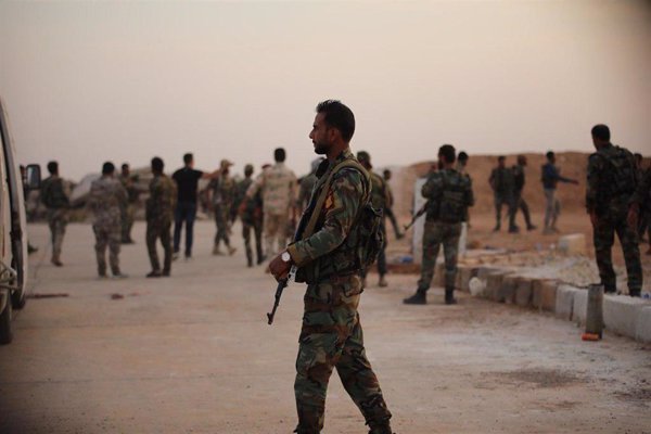 Estado Islámico lanza un nuevo ataque contra posiciones del Ejército en el centro de Siria